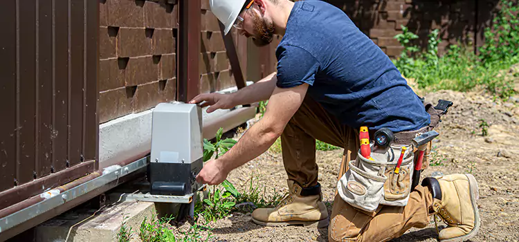 Electric Driveway Gate Installation Brooklin