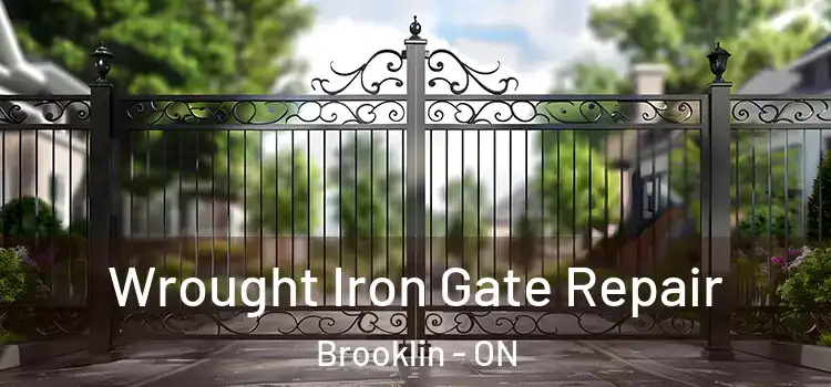  Wrought Iron Gate Repair Brooklin - ON